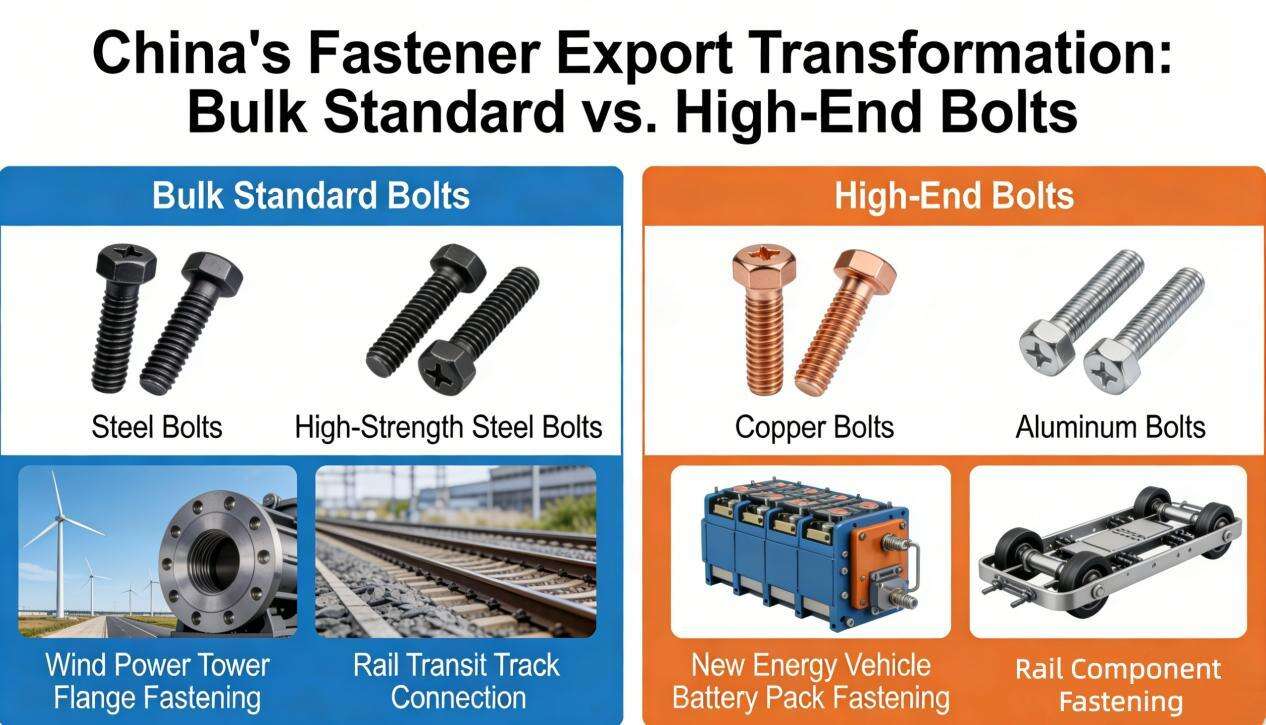 Eksport Pengikat China Mengalami Transformasi Produk