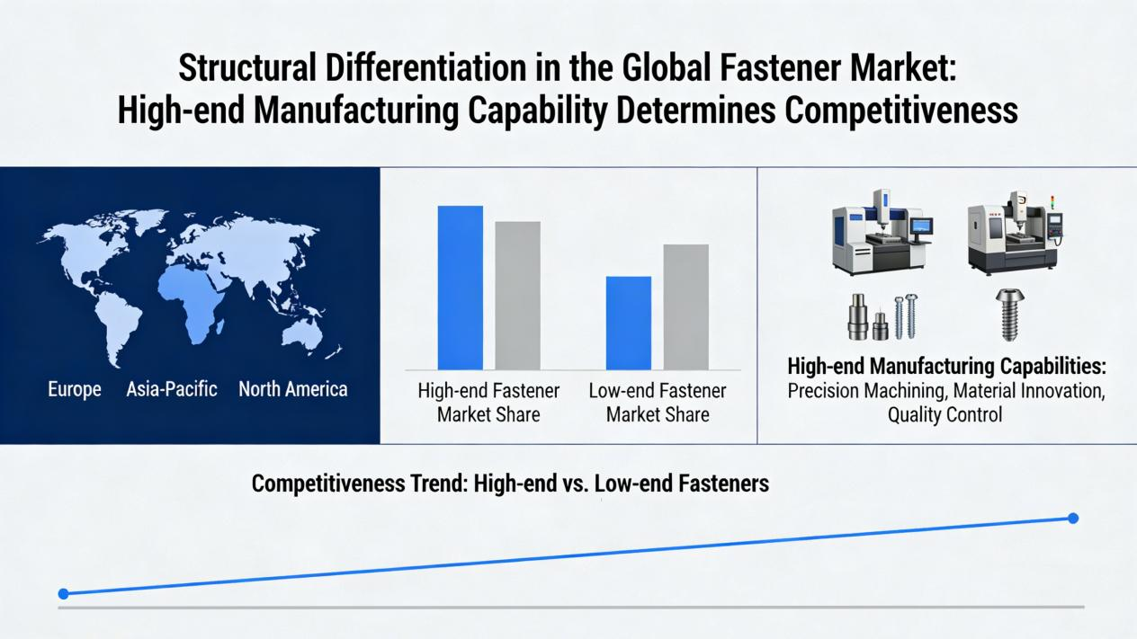 Structural Differentiation in the Global Fastener Market: High-end Manufacturing Capability Determines Competitiveness