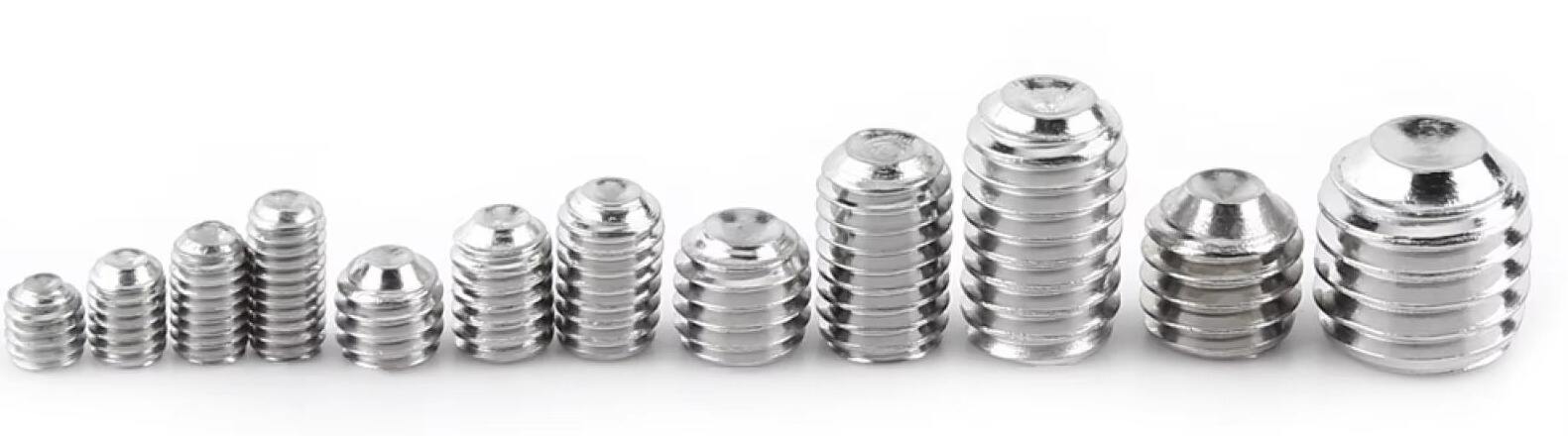 Din916 M3 M4 M5 M6 Screw Stainless Steel Hex Socket Grub Set Screw manufacture