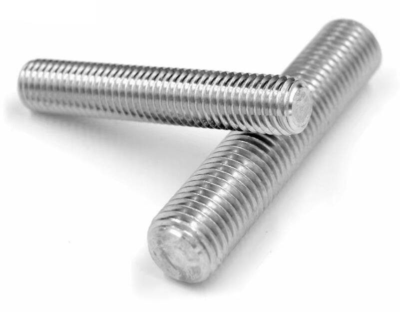 Manufacture Stainless Steel 304 316 316L Threaded Rod High Quality Studs supplier