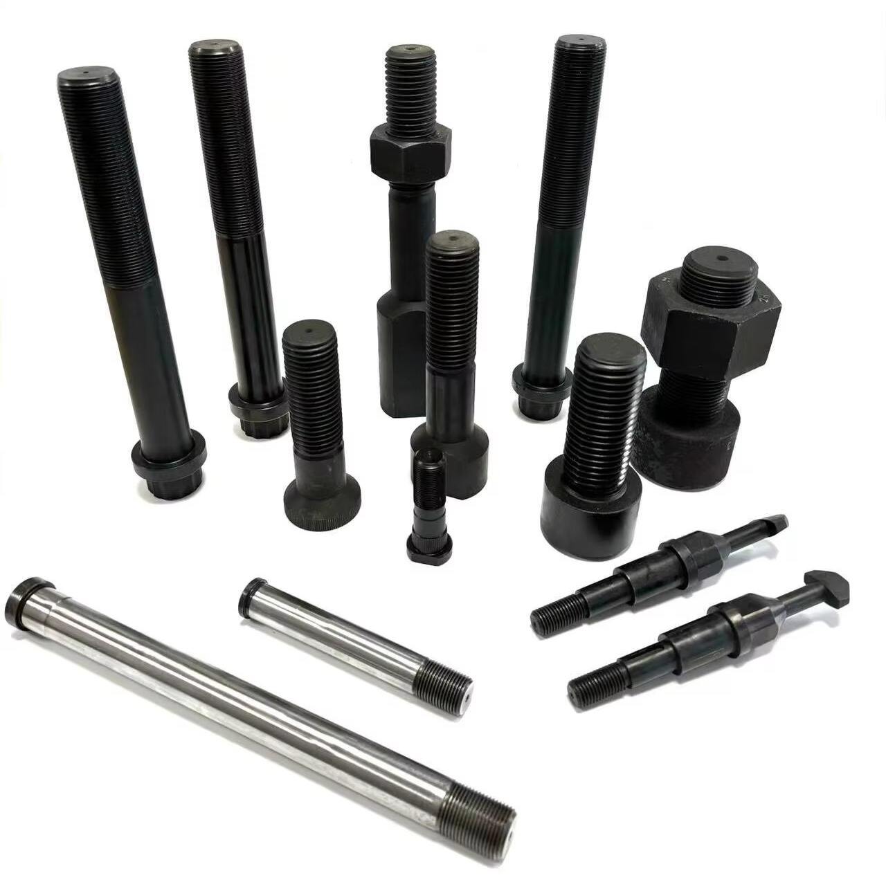 Black UNC Grade 5 Plow Bolt Used in Snow Plows and Other Heavy Industrial Equipment manufacture