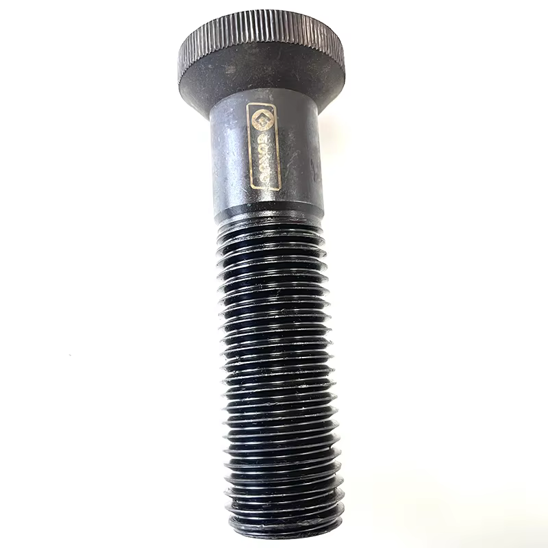 Black Oxide Round Head Knurling High Strength Bolt supplier