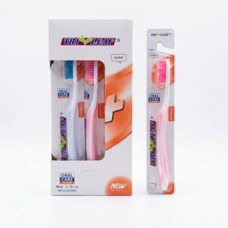 TB-8817 TRILEAF TOOTHBRUSH (HARD) 
