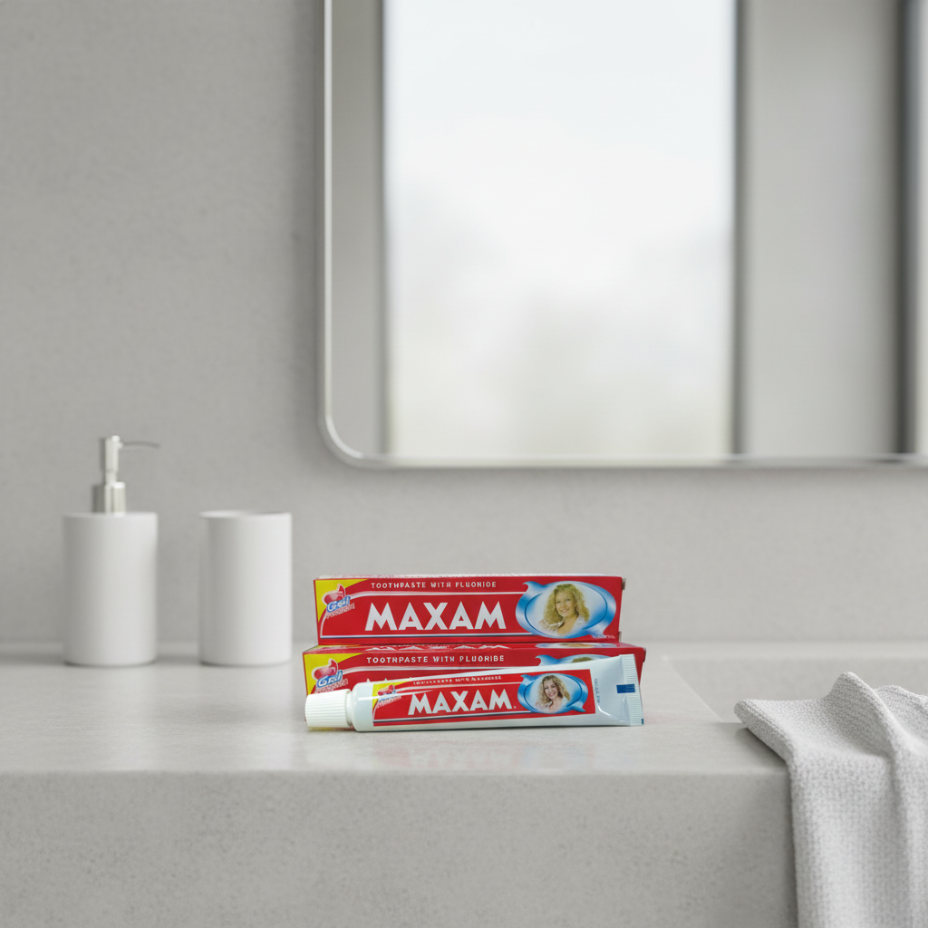 When should you use maxam toothpaste for oral care?
