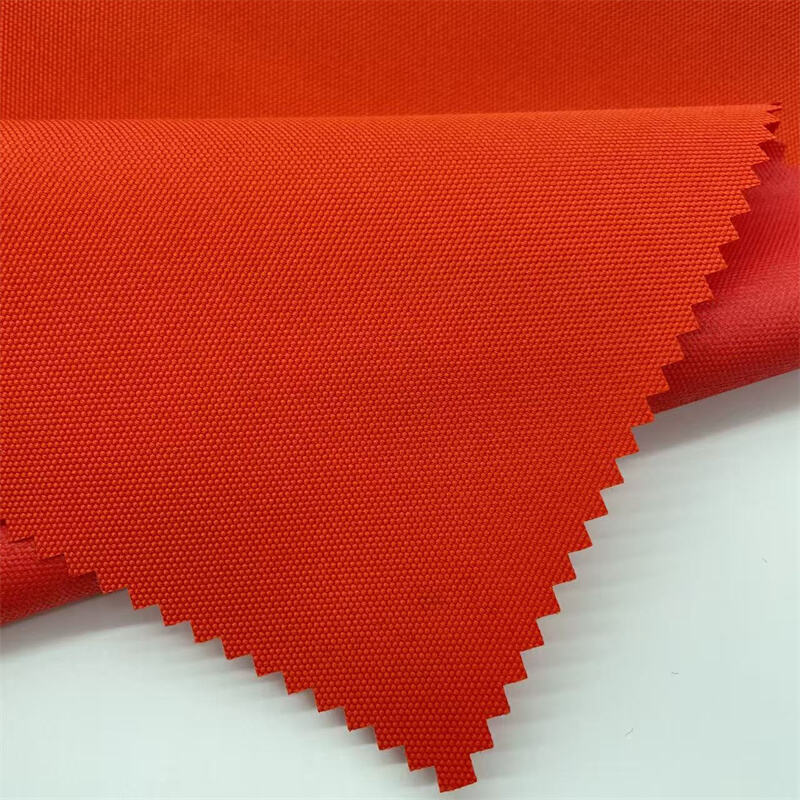 600D high density 88T PU coated Polyester oxford fabric with durable water repellent