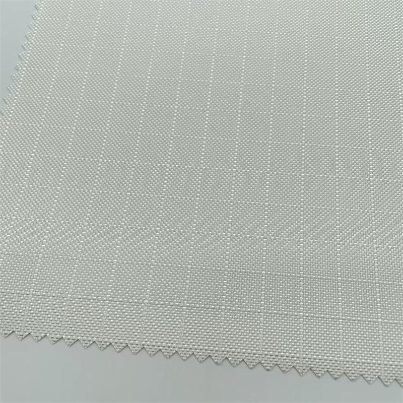 NFPA 701 flame retardant PU coated HT polyester 840D high tenacity rip-stop oxford fabric with durable water repellent