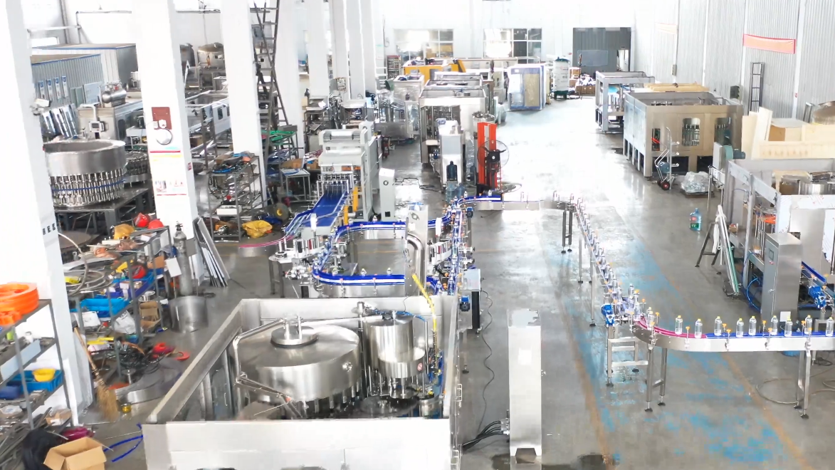 Complete fruit juice filling bottling machine production line