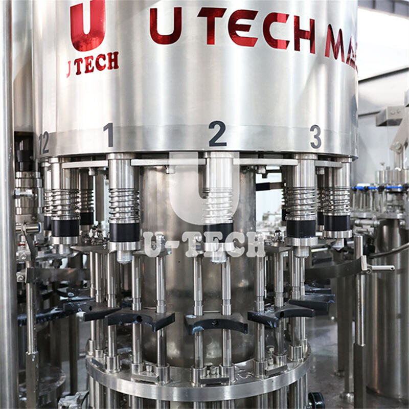 Mesin pengisian, pengemasan, dan penutup botol susu segar murni otomatis rotary 3 in 1 untuk hewan peliharaan kecil