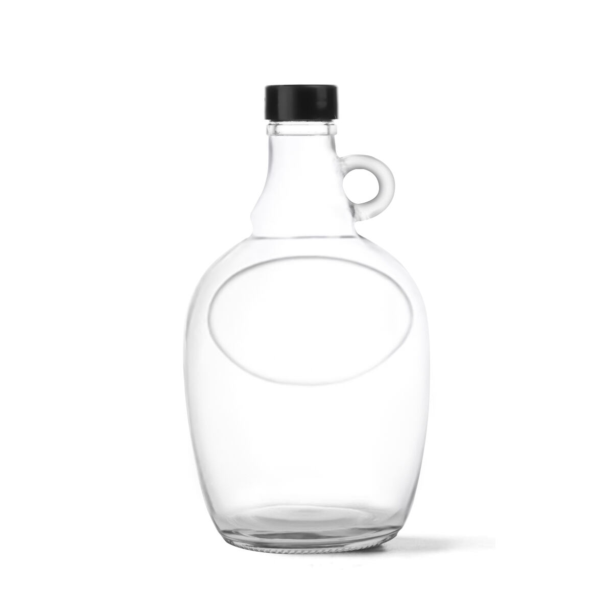 Großhandel 1L 2L 3L Großvolumige leere Weinflaschen klare Glasflasche