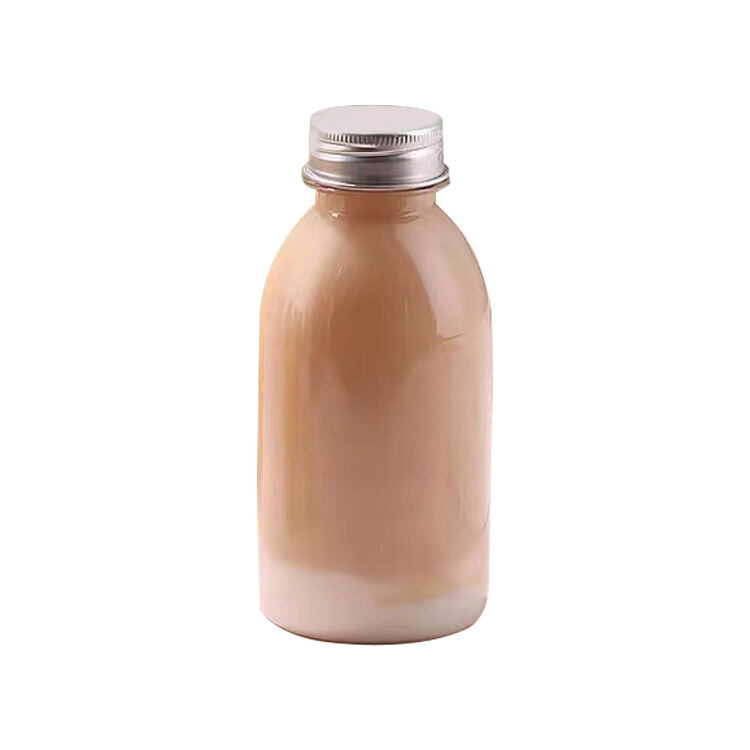 Großhandel 360 ml Kaffee-Milchtee-Getränk leere Glas-Saftflaschen