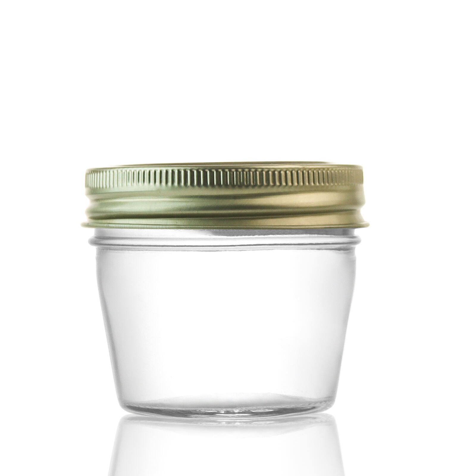 Großhandel 130ml Glas Kaviar Marmelade Einlegegurken Vogelnest-Gefäß