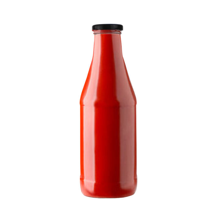 750ml Marmelade Tomatenketchup Glas-Sauce-Flaschen Großhandel