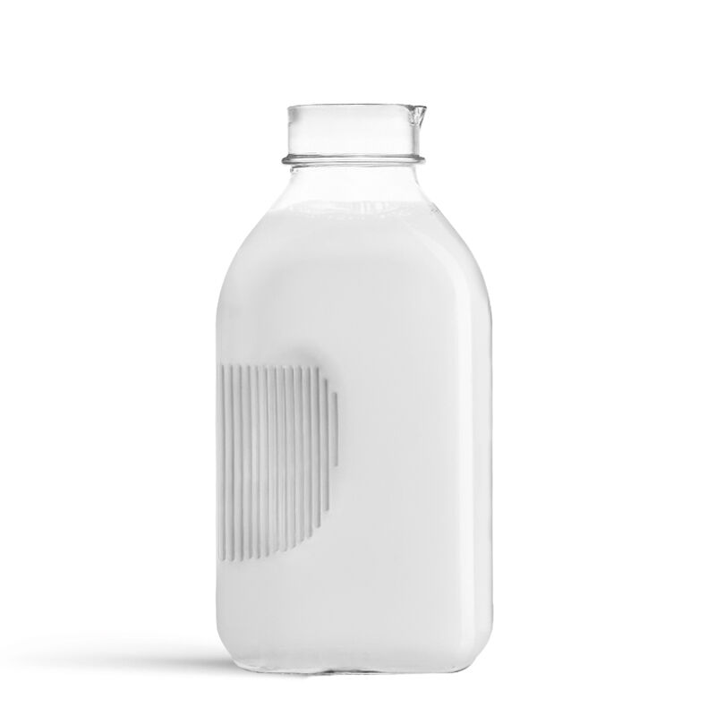 OEM/ODM 1000ml Glass Milk Bottle Beverage Juice jugs