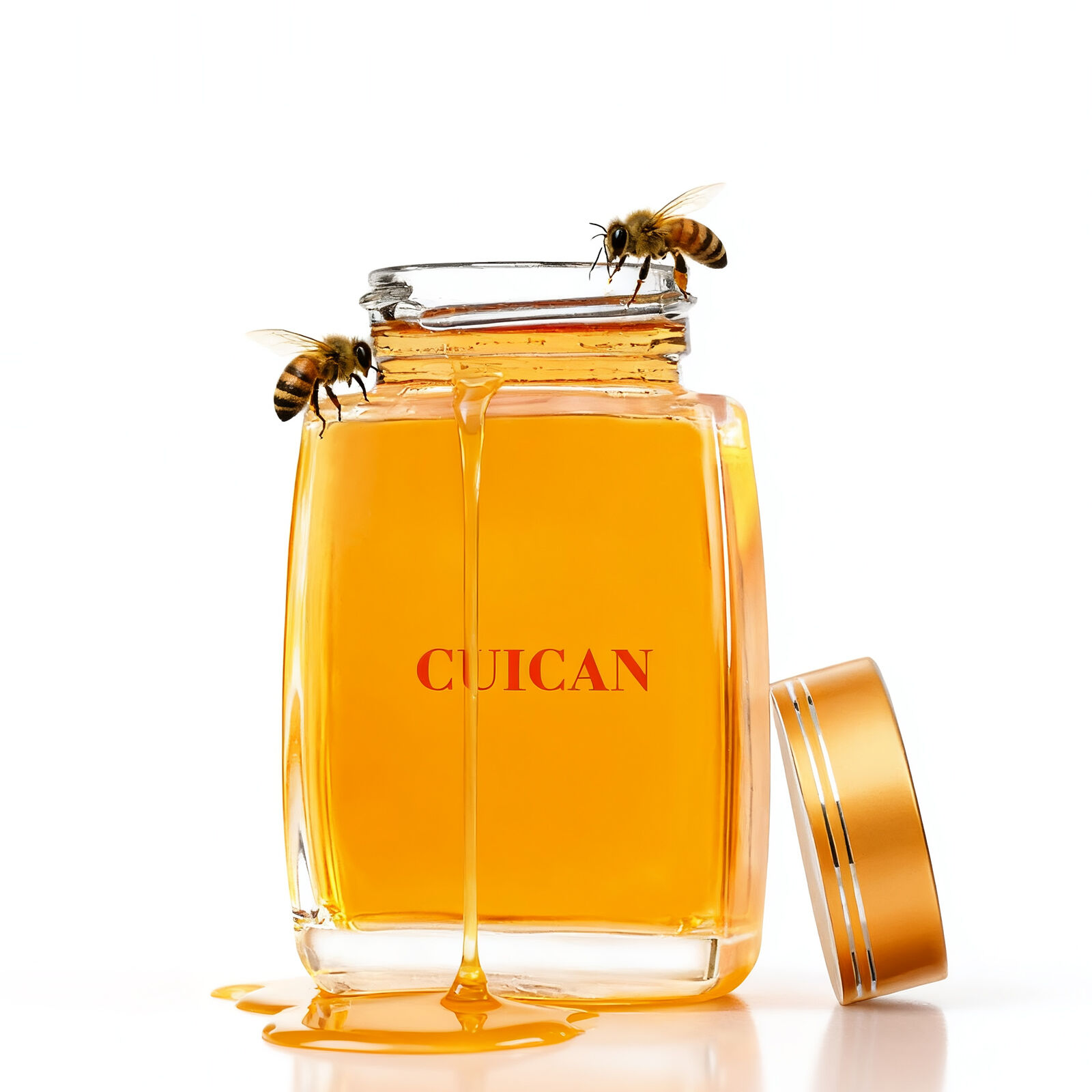 Factory Customized 200ml 310ml 370ml Storage Honey Glass Jar