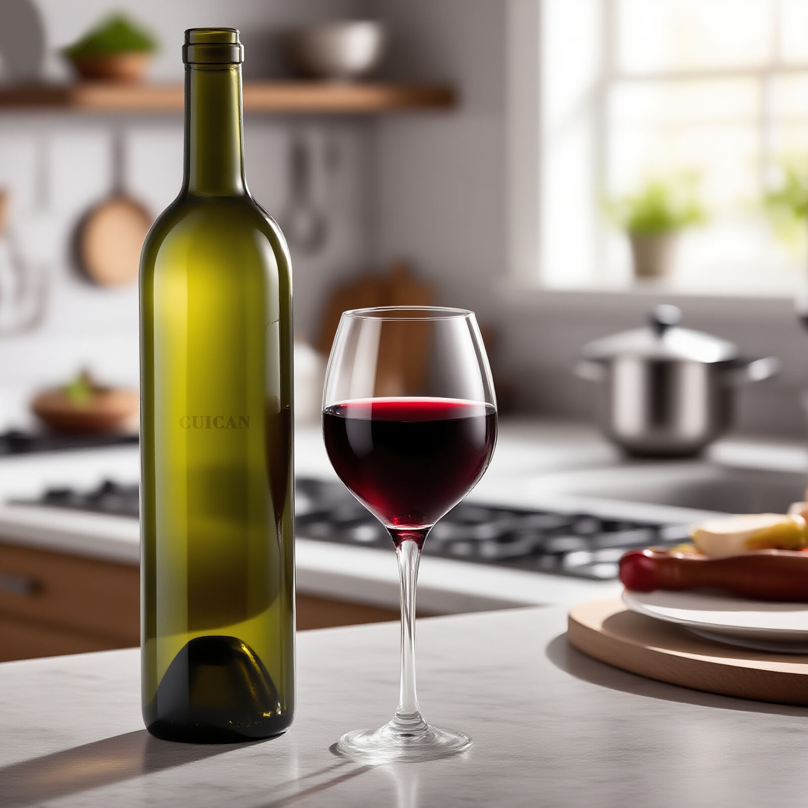 Red Wine Glass Bottle: An Artistic Vessel That Guards Flavor and Defines the Brand