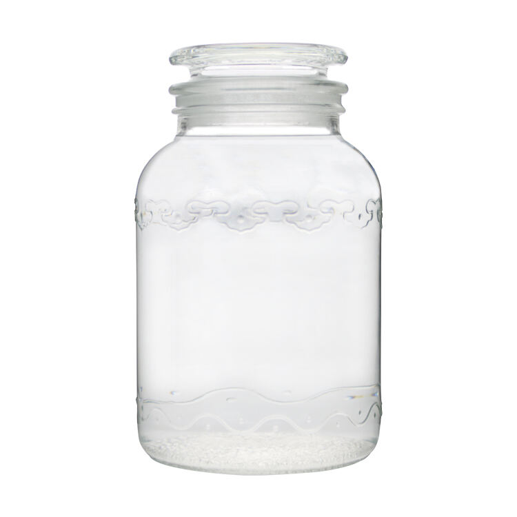 Großhandel 5 L, 7,5 L große Gewürzgläser aus Glas mit Deckel