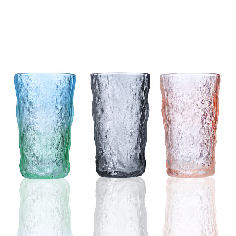 Fabrikverkauf 340ml Haushalts-Kaffee-Saft farbige Glasbecher