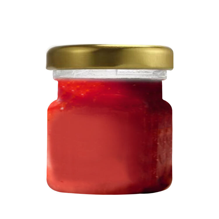 Leere 40ml Tomaten Mini-Glas-Ketchup-Flaschen nach Maß
