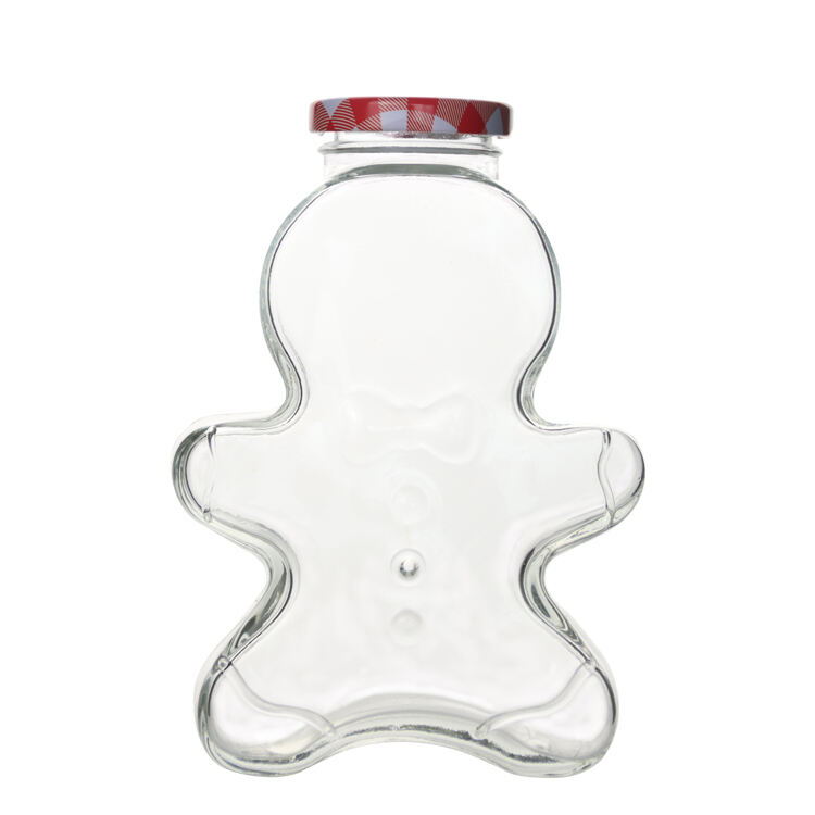 Fabrik 450 ml Einzigartiges Design Tasse Lebkuchenmann Glas