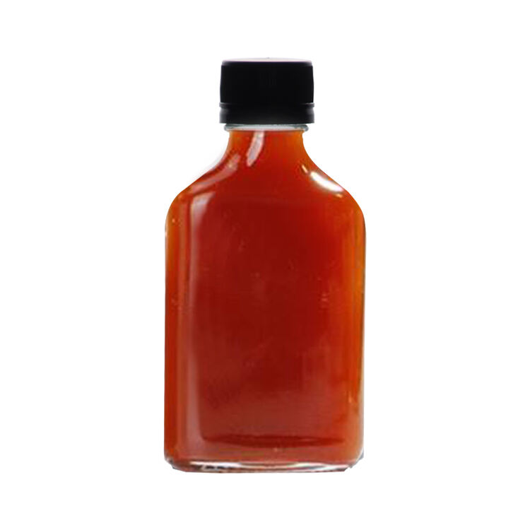 Individuelle 200ml 300ml flache Ketchup-Glas-Tomatensauce
