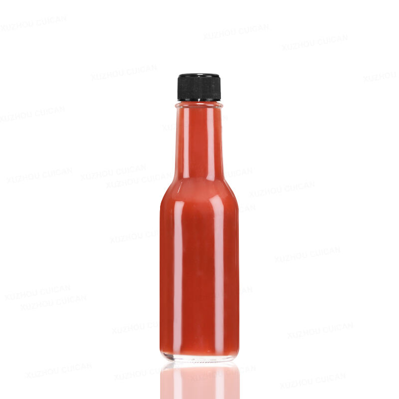 Leer 80ml 150ml 240ml Sauce Glas-Ketchup-Flasche