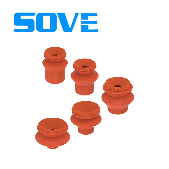 GT series vacuum suction cups red sponge corrosion-resistant