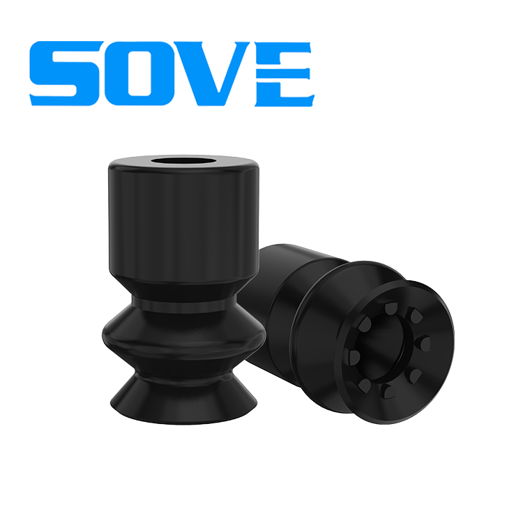 GVP-B series vacuum suction cups black double-layer