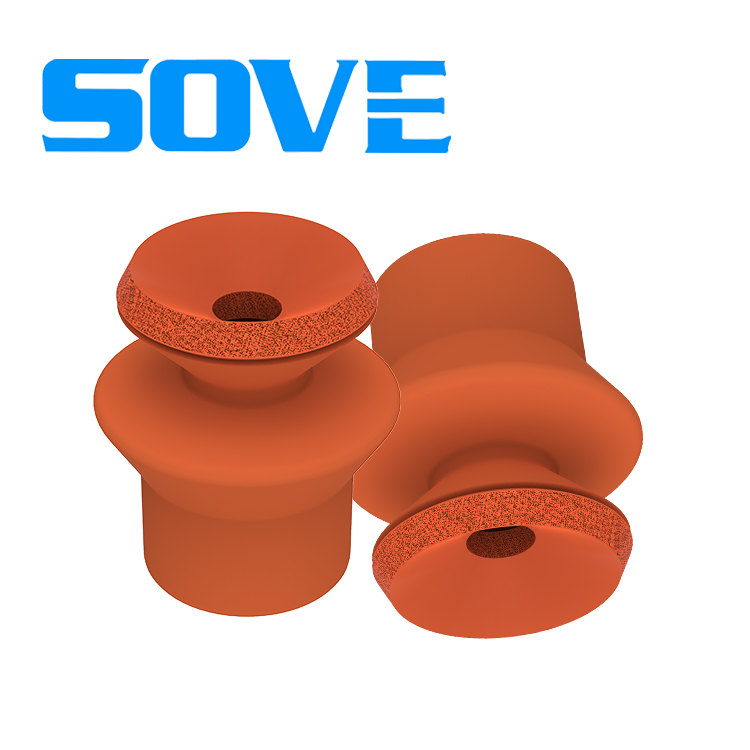 GT series vacuum suction cups red sponge corrosion-resistant