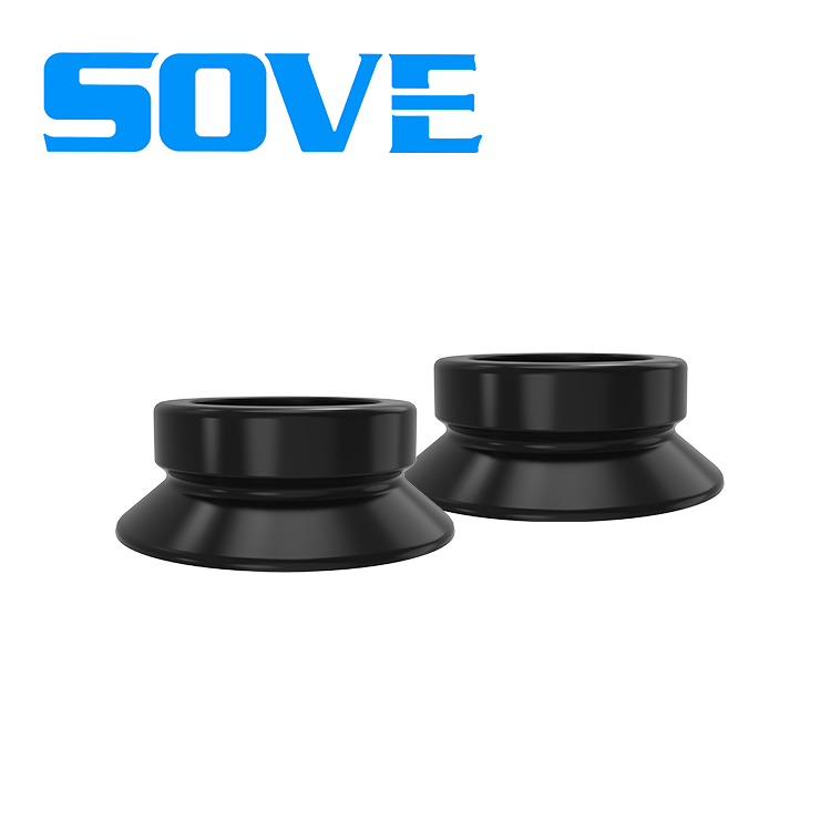 GZP3E-UM--Flat suction cup with groove