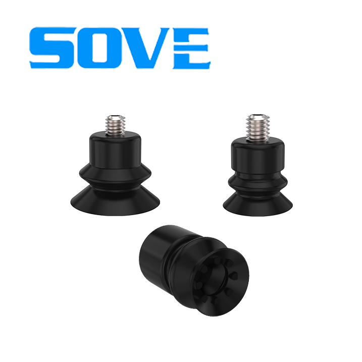 GVP-B series vacuum suction cups black double-layer