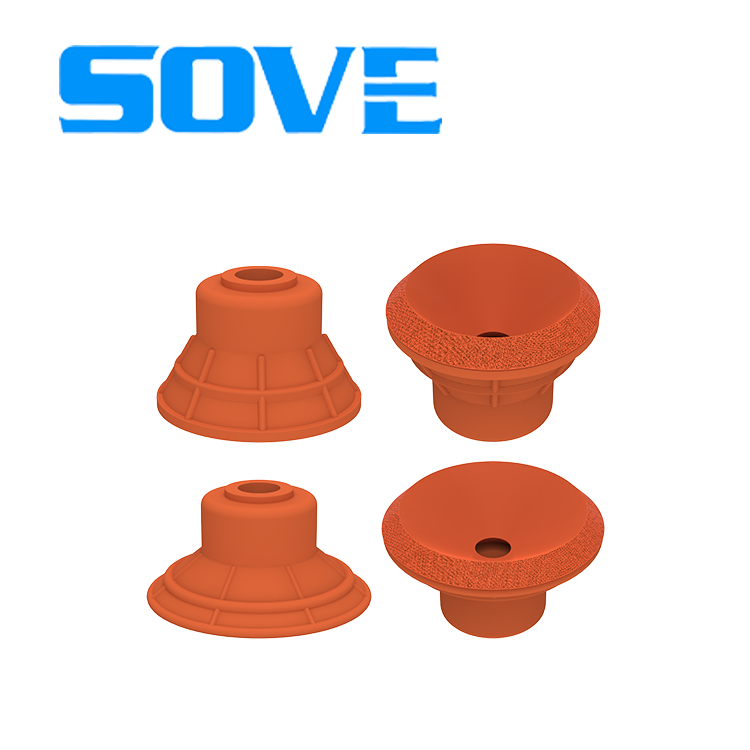 GG series vacuum suction cups red sponge sucker