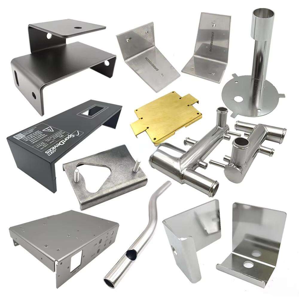 Custom Metal Brass Aluminum Laser Cutting Stainless Steel Parts Welding Bending Stamping Services Sheet Metal Parts