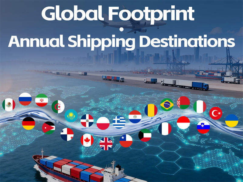Global Footprint · Annual Shipping Destinations
