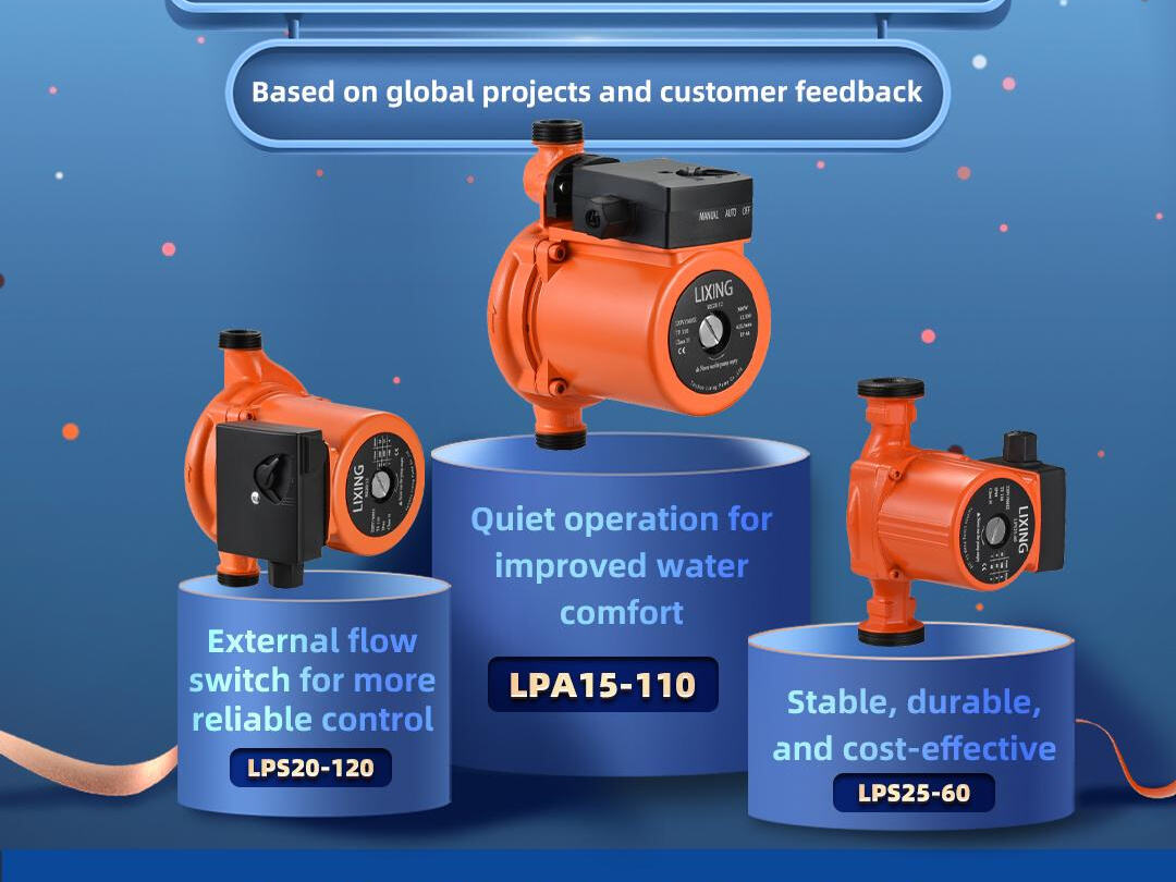 2025 Product Highlights: Top 3 Pumps Preferred by Our Global Partners