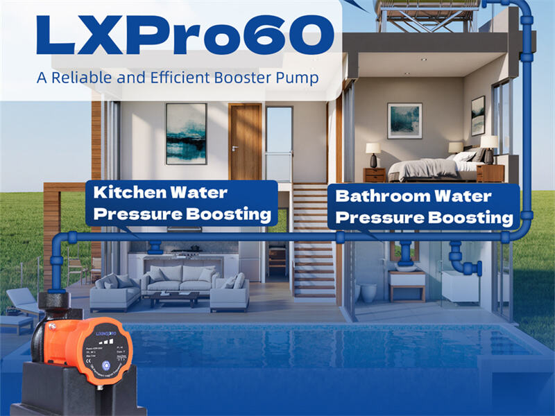 LXPro60: Evsel Su Sistemleri için Verimli ve Güvenilir Takviye Pompası