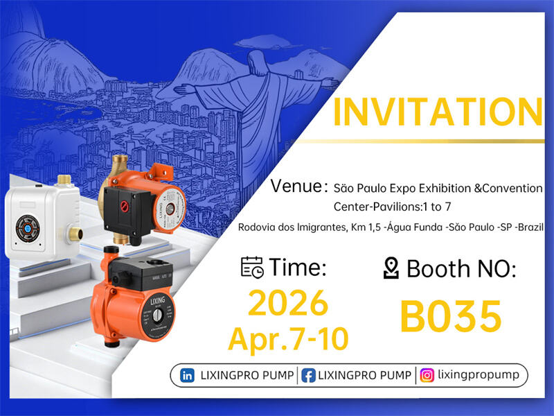 LIXINGPROPUMP to Exhibit at FEICON 2026 | São Paulo, Brazil