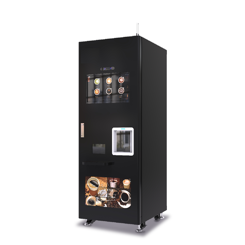 Smart kunye nesiCoffee Vending Machine Fully Automatic for Business Robot Vending Machine Coffee Tea Bean With Card Operated Prices