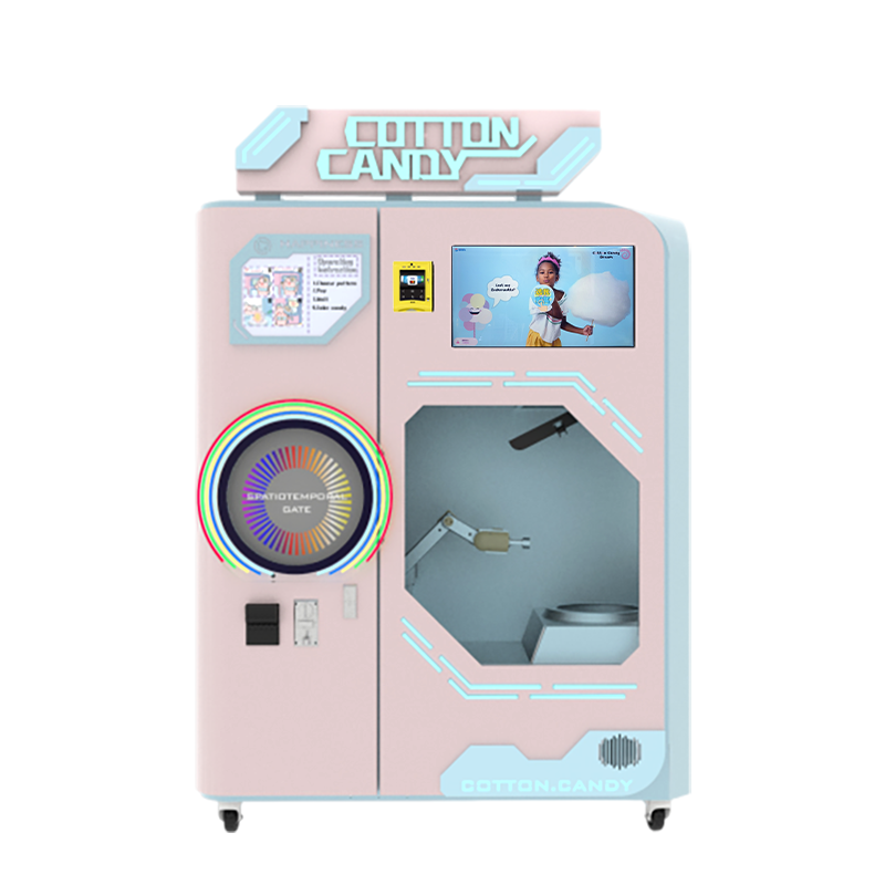 SUNZEE Ganap na Awtomatikong Commercial Cotton Candy Machine Vending Machine MG-330A