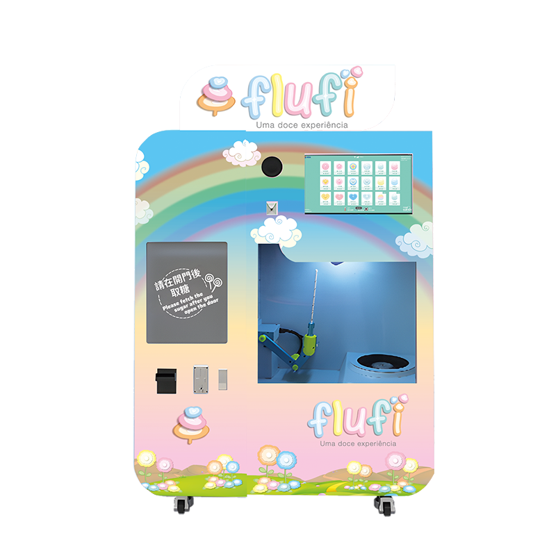 SUNZEE Industrial Factory Price Fancy Sweet Cotton Candy Maker Mesin Permen Kapas Otomatis MG221 Komersial untuk Kdis