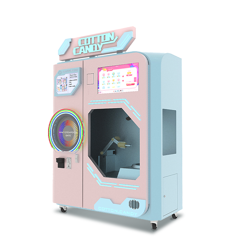 SUNZEE Ngaphandle kweNgeniso Yomthwalo we-Cotton Candy Okanyeleyo Vending Machine MG-330A