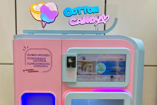 コットンキャンディーマシンの表示画面の多機能応用