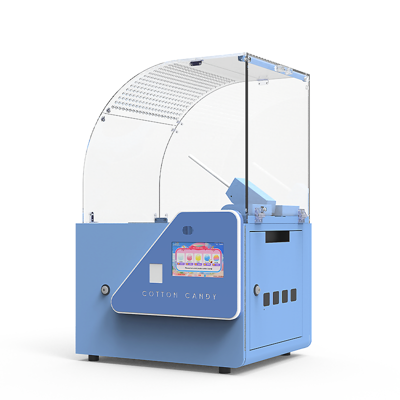 SUNZEE Cheap Price Small Business Cotton Candy Machine MG221 Semi Automatic Robot