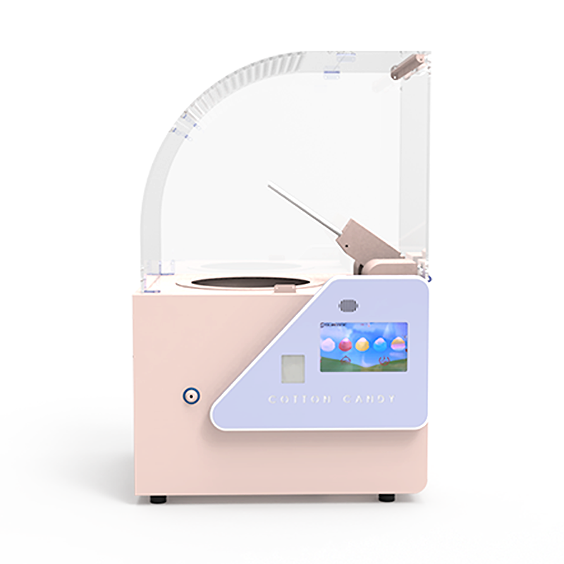 2024 SUNZEE Directly Factory Intelligent Fairy Floss Machine Making Cotton Candy with Sugar Vending Machine Cotton Candy