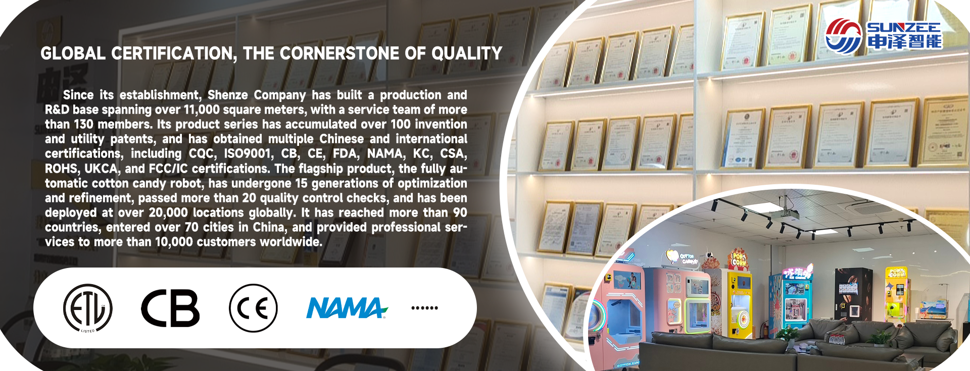 Cotton candy vending machine, popcorn vending machine, Vending