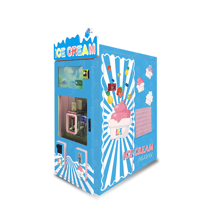 2025 Okushaya Kwesibuko Zokuthiwa Automatic Ice Cream Machine Ngezintombazana