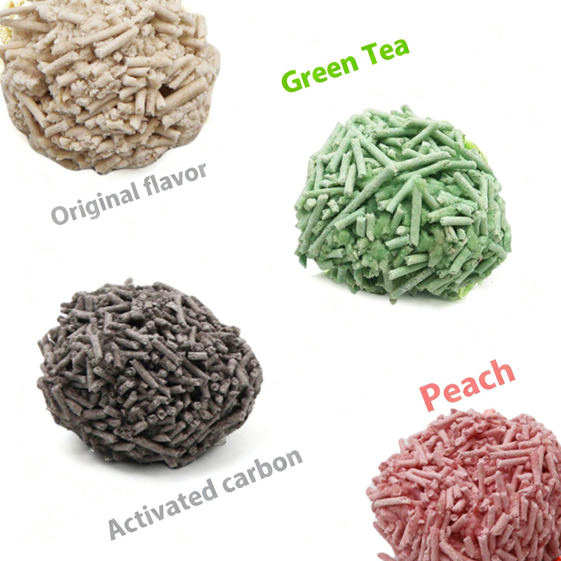 La litière pour chat à base de tofu peut-elle être jetée dans les toilettes et est-elle peu poussiéreuse ?