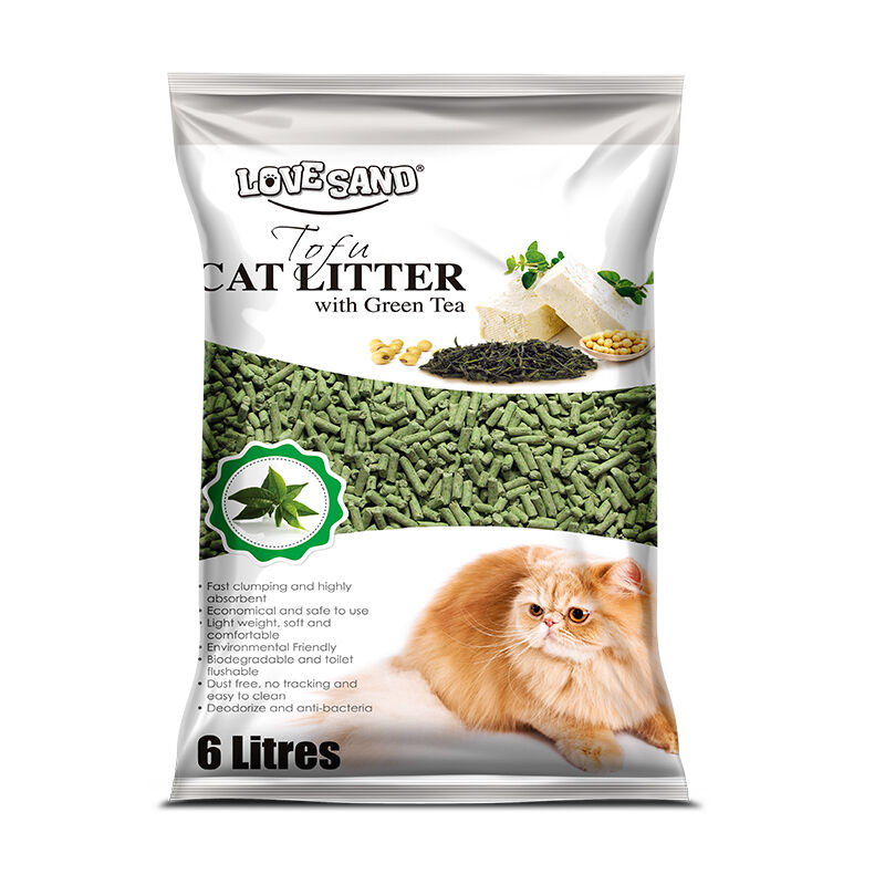 Picture of Eco - Friendly Non - Vacuum Tofu Cat Litter: Superior Absorption, Odor ...