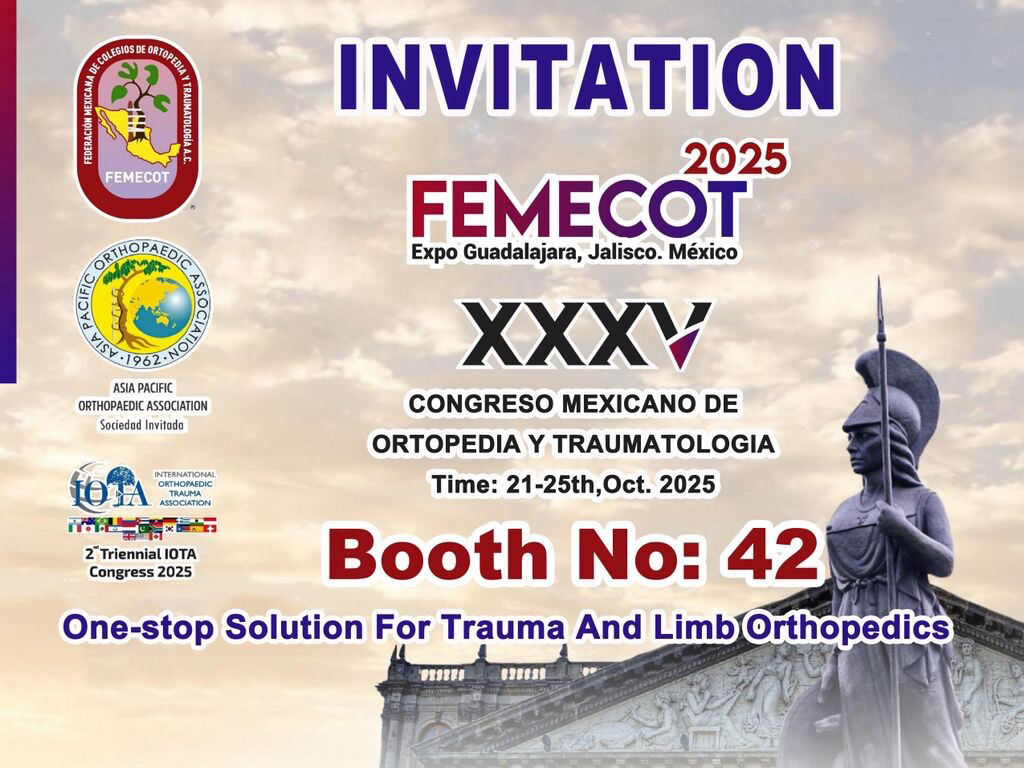 CareFix Medical Announces Participation as Key Exhibitor at Prestigious FEMECOT 2025 Congress in Mexico