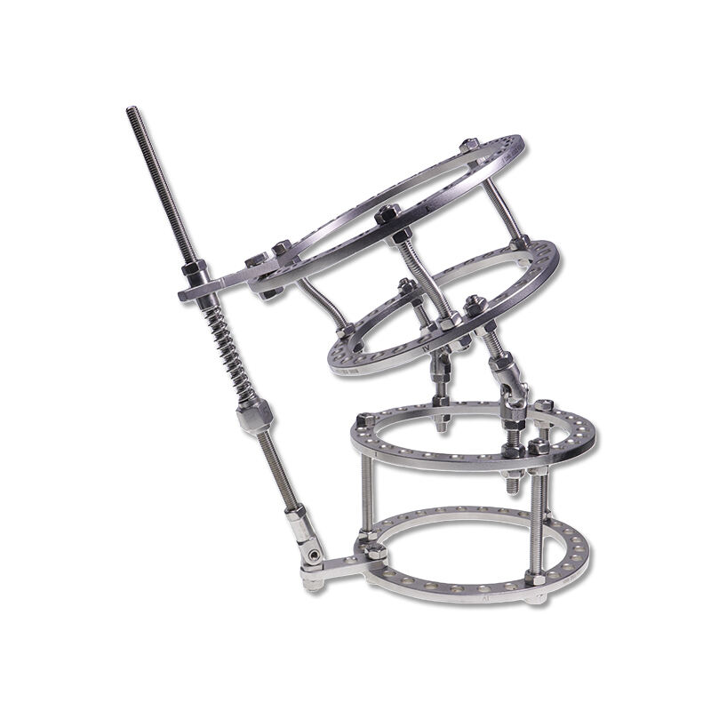 Knee Joint Configuration of Ring External Fixator
