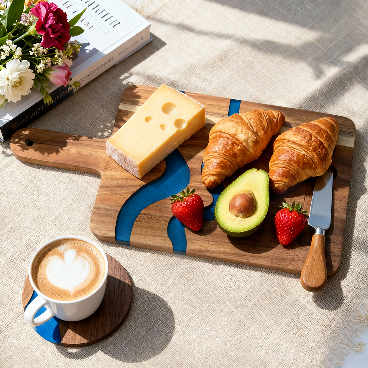 나무 찰лю트리 도마를 실외에서도 사용할 수 있나요?